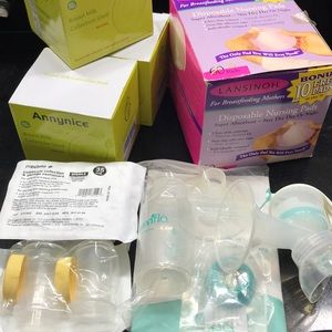 Breast Milk Collections-Shells,Container, Pump,Pad